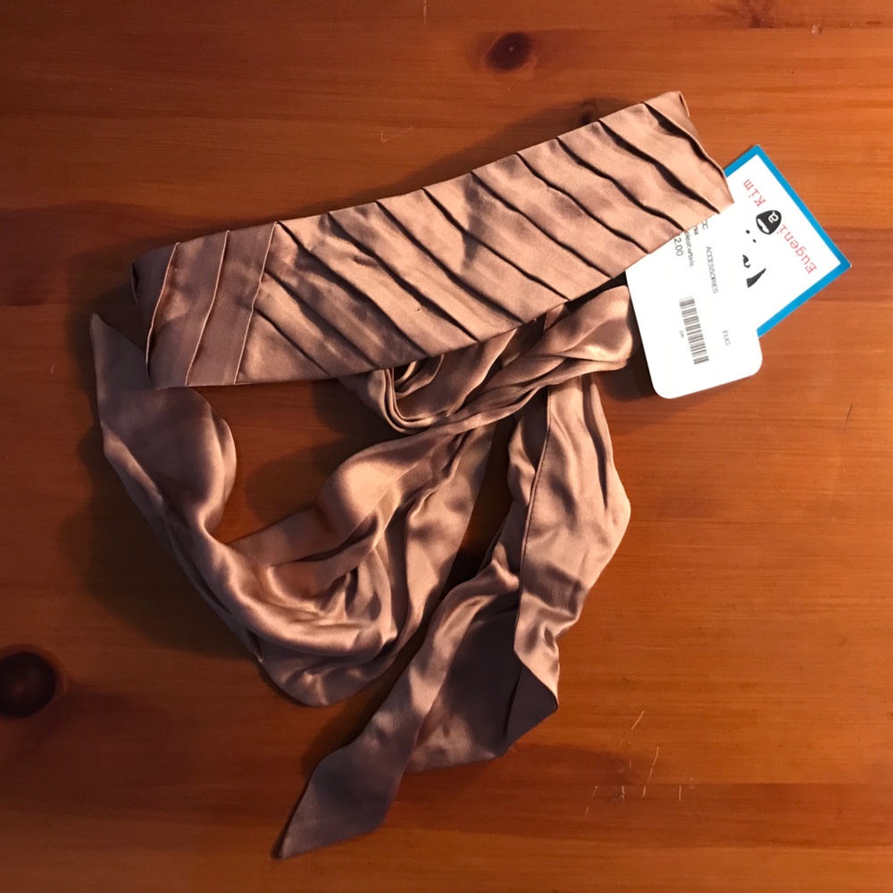 Eugenia Kim 'Sonia' Mauve Head Scarf